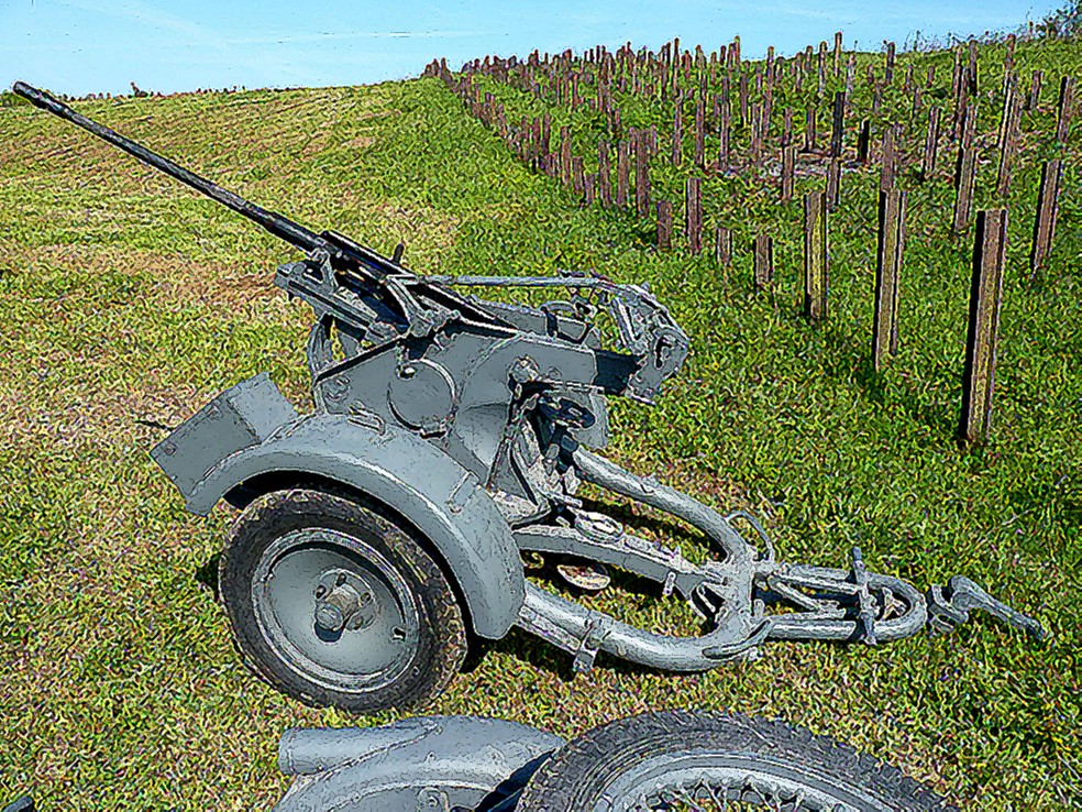 Canon Anti Aérien 2 cm Flak 30 Draguignan Le monde de